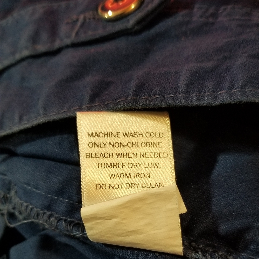 Banana Republic Blue Cuffed Shorts - Picture 6 of 8